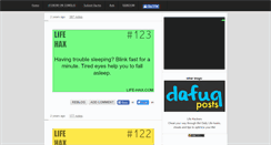 Desktop Screenshot of life-hax.com